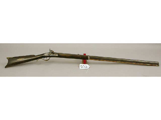 Appraisal: Kentucky Half Stock Plains Rifle cal Walnut stocked with brass