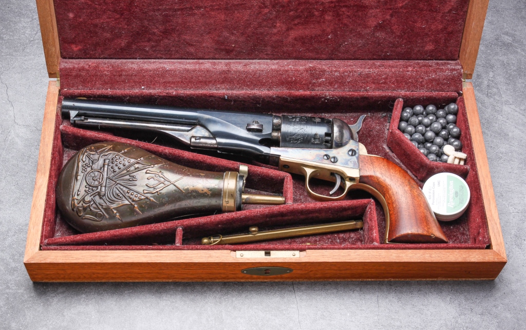 Appraisal: CONNECTICUT VALLEY ARMS REPLICA REVOLVER American th century Revolver with