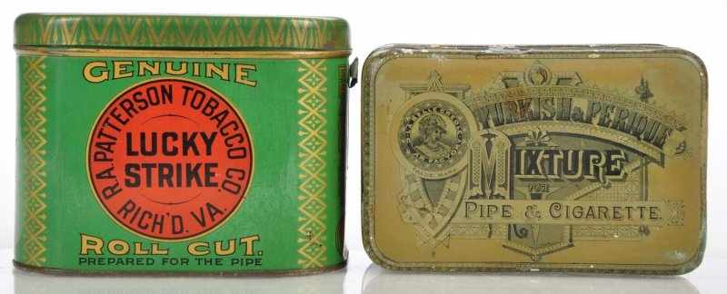 Appraisal: Lot of Tobacco Mixtures Description Lot of two mixture tins