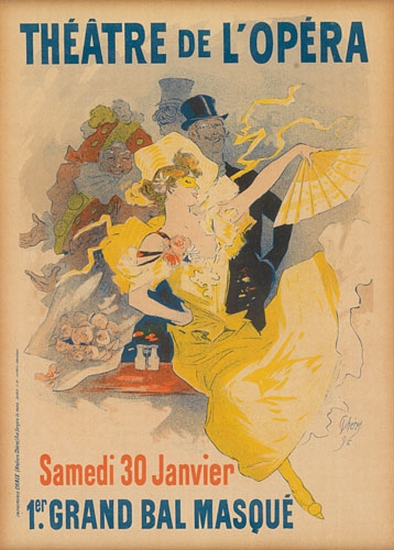 Appraisal: JULES CH RET - MA TRES DE L'AFFICHE Two plates