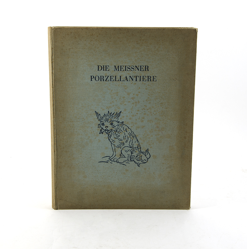 Appraisal: DIE MEISSNER PORZELLANTIERE MEISSEN BOOK Full title ''Die Meissner Porzellantiere