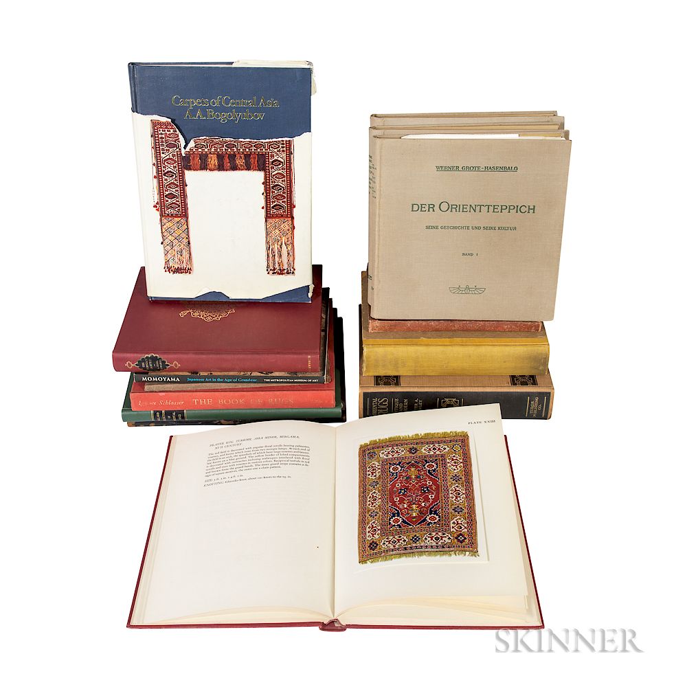 Appraisal: Fourteen Rug Books Fourteen Rug Books including Ballard Collection and