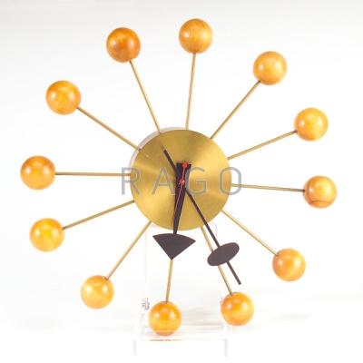 Appraisal: GEORGE NELSON HOWARD MILLER Ball wall clock Zeeland MI s