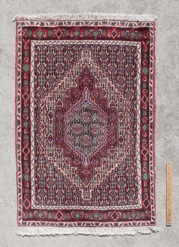 Appraisal: APPROX - YR OLD TURKISH KAYSERI HAND KNOTTED WOOL RUG