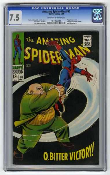 Appraisal: Amazing Spider-Man CGC Marvel Comics Click for full description