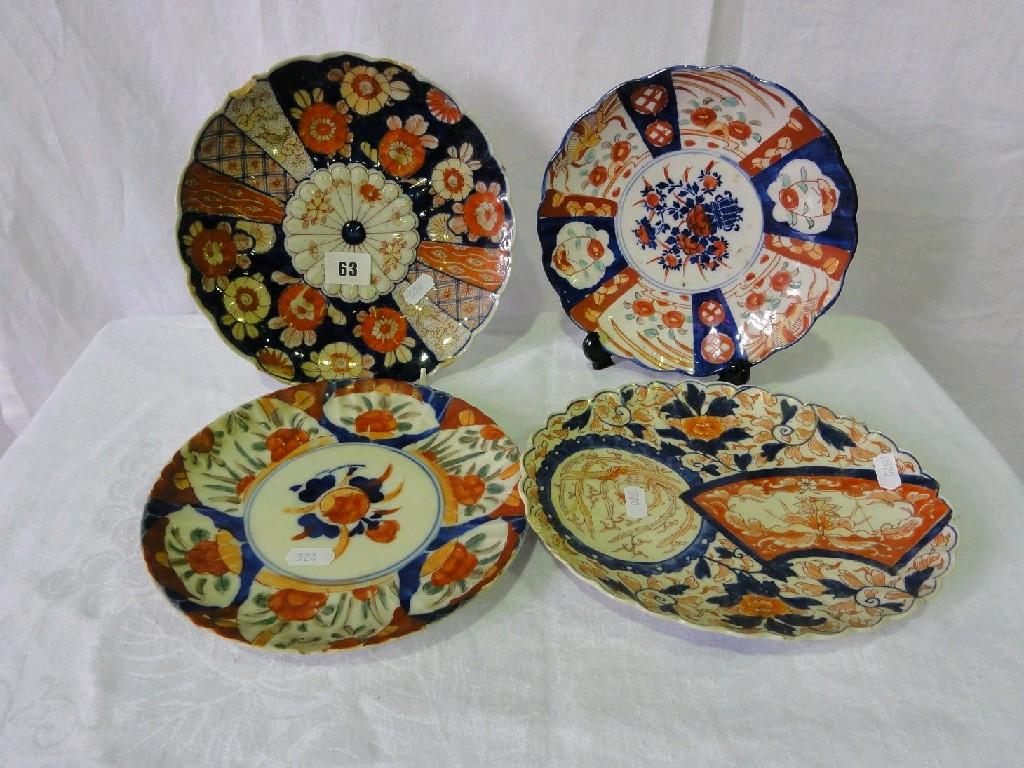 Appraisal: A quantity of th century and other Imari plates and