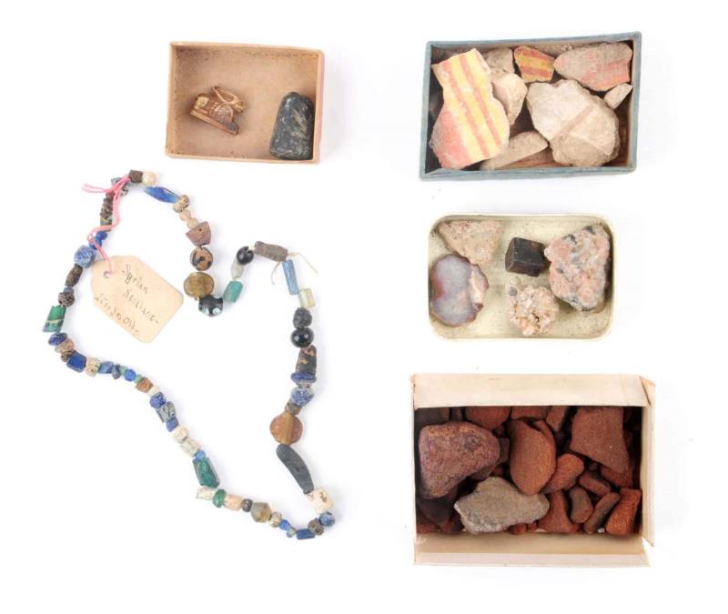 Appraisal: Lot Of Fragments Two groups from Egypt and a third