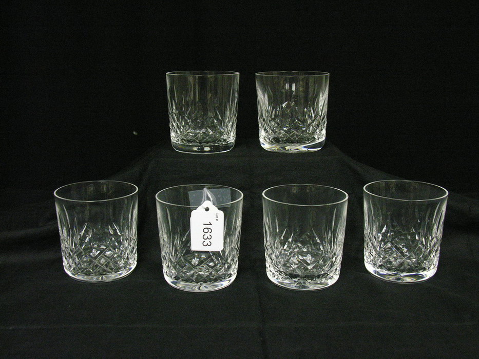 Appraisal: WATERFORD LISMORE GLASSES Size with rim diameter