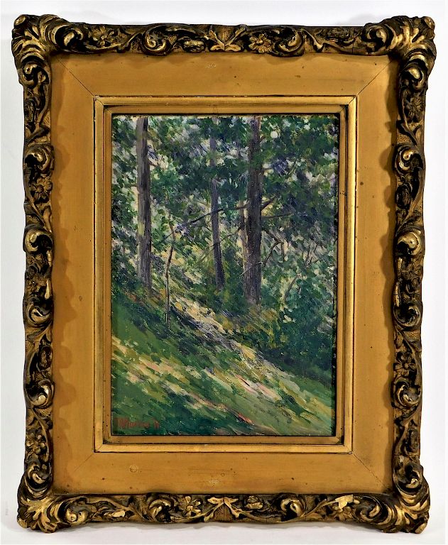 Appraisal: Thomas B Norris Impressionist Landscape Painting Thomas Bowler Norris Massachusetts