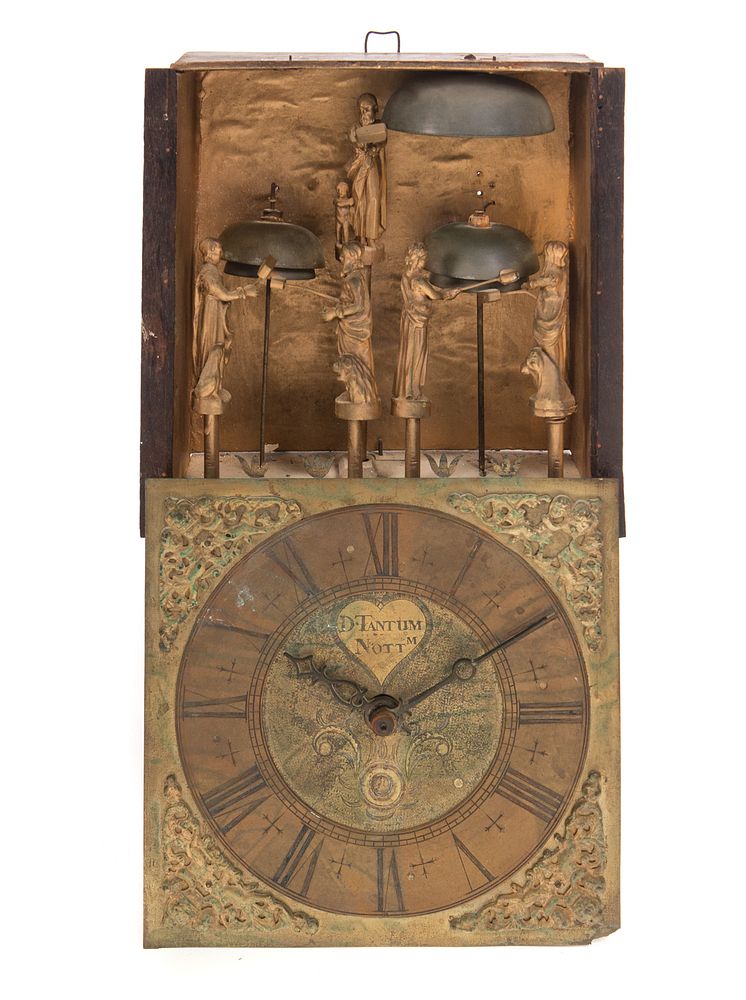 Appraisal: 's DANIEL TANTUM ENGLISH CLOCK WORKS REVOLVING PERIOD DANIEL TANTUM