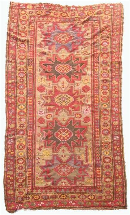 Appraisal: Two rugs - Leshgi rug and Konya rug possibly armenian