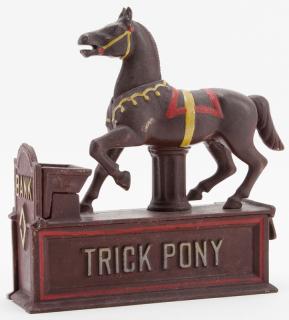 Appraisal: Trick Pony Toy Bank Trick Pony Toy Bank USA Shepard