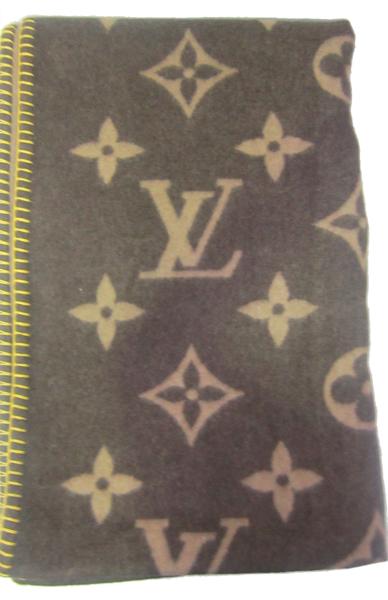 Appraisal: A LOUIS VUITTON BLANKET A LOUIS VUITTON BLANKET No Entry