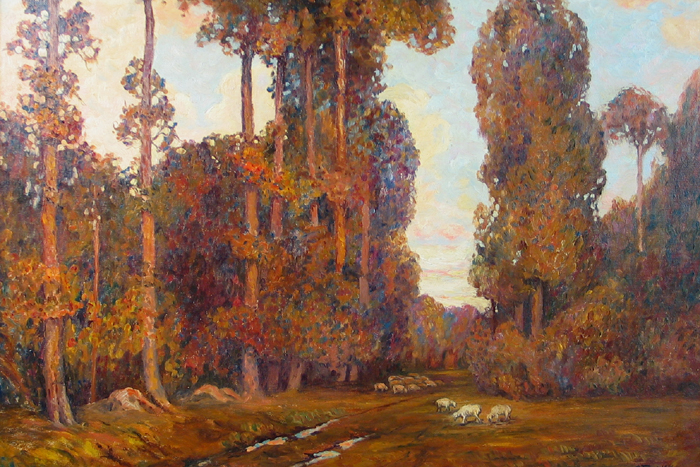 Appraisal: CHARLES FROLICK FROLICH California th century active in Pasadena in