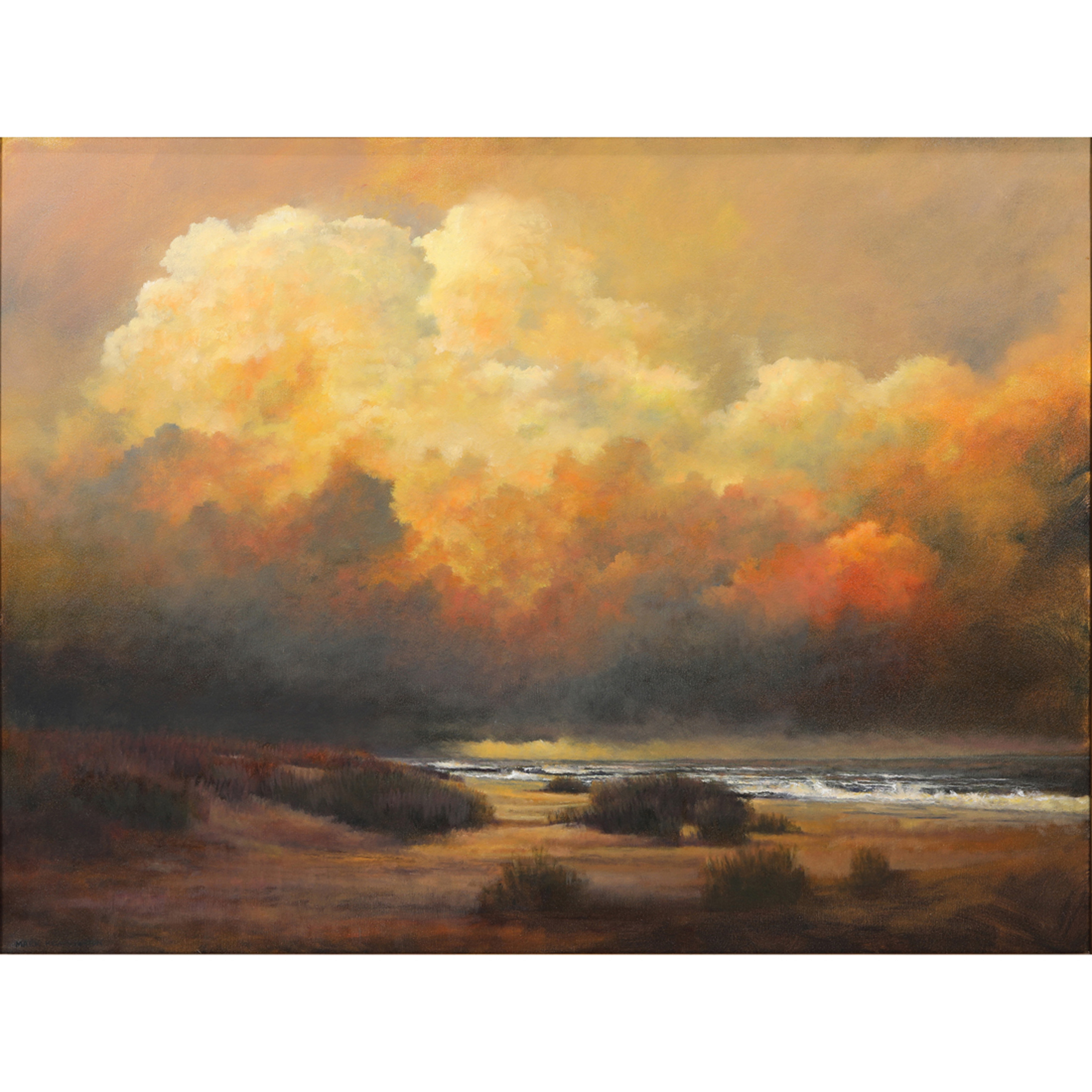 Appraisal: PAINTING MARK HORTON Mark Kelvin Horton American b Atlantic Gale