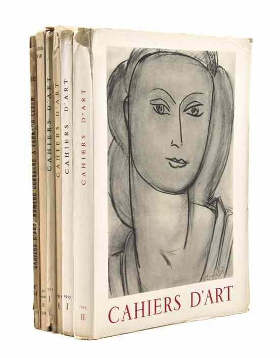 Appraisal: ART ZERVOS CHRISTIAN ed Cahiers d'Art Paris Editions Cahiers d'Art