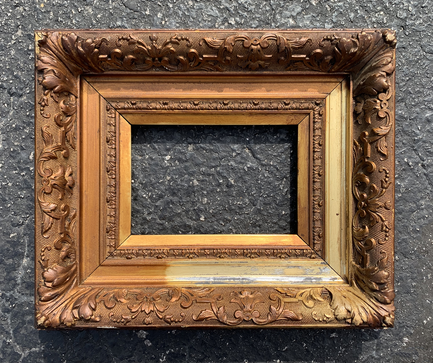 Appraisal: BARBIZON LOUIS XIV REVIVAL FRAME Exterior dimensions '' x ''