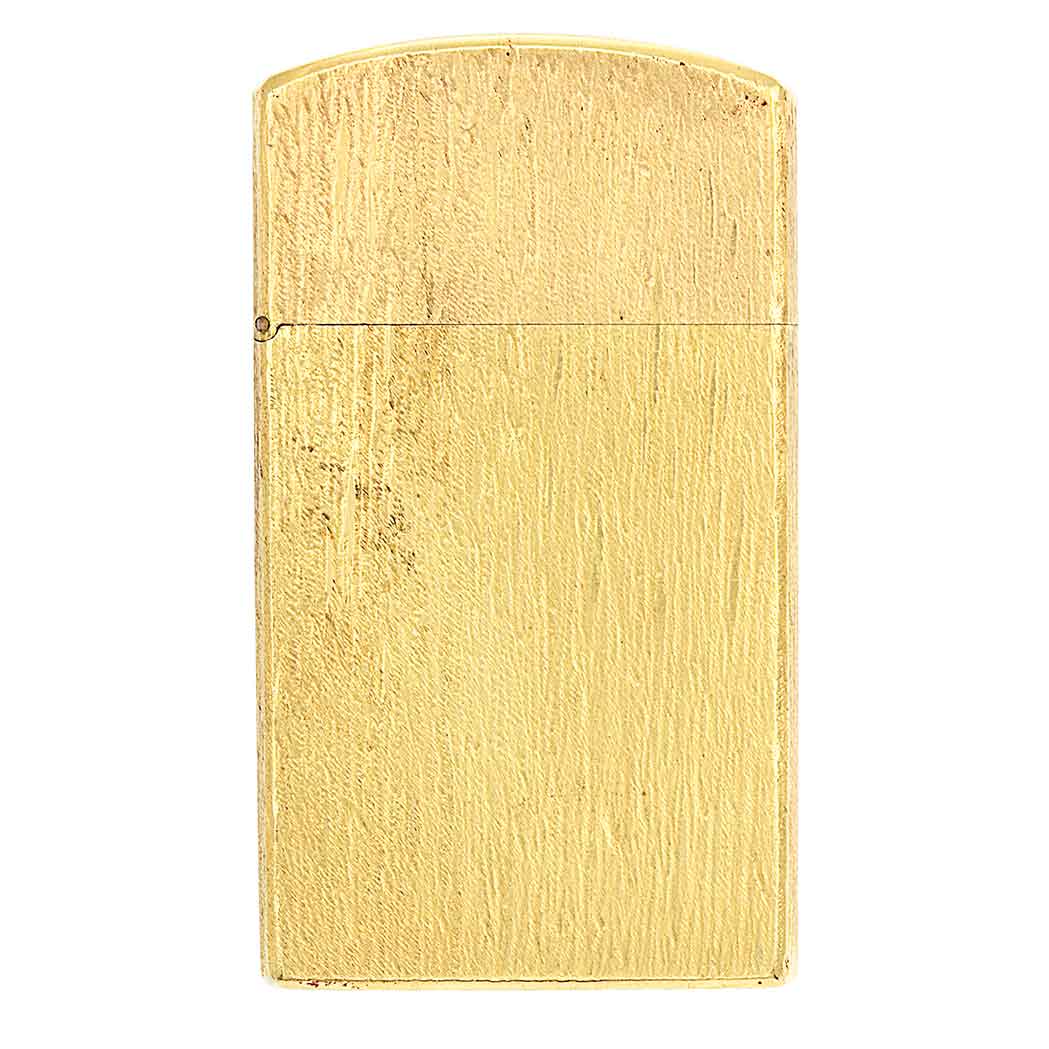 Appraisal: Gold Cigarette Lighter kt gold engraved on bottom D F