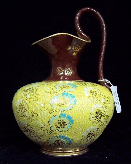 Appraisal: A Doulton Lambeth Slaters Patent jug of yellow ground with