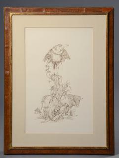 Appraisal: S Washburn Stan Washburn American - pen and ink drawing