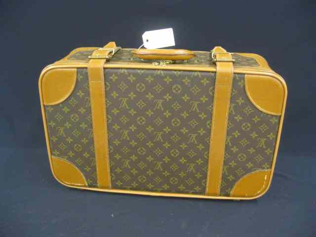 Appraisal: Louis Vuitton Suitcase French '' x '' x ''