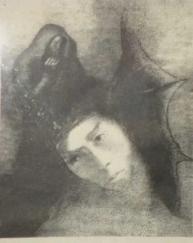 Appraisal: REDON Odilon Litho Temptation of St Anthony Plate from the