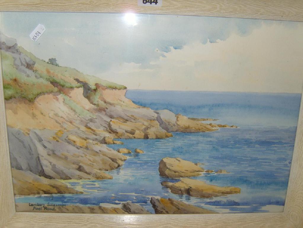 Appraisal: A watercolour of Lambury Salcombe signed bottom left Noel Read