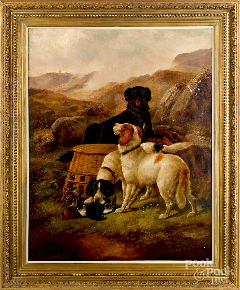 Appraisal: John Gifford British d oil on canvas Exclusive on Bidsquare