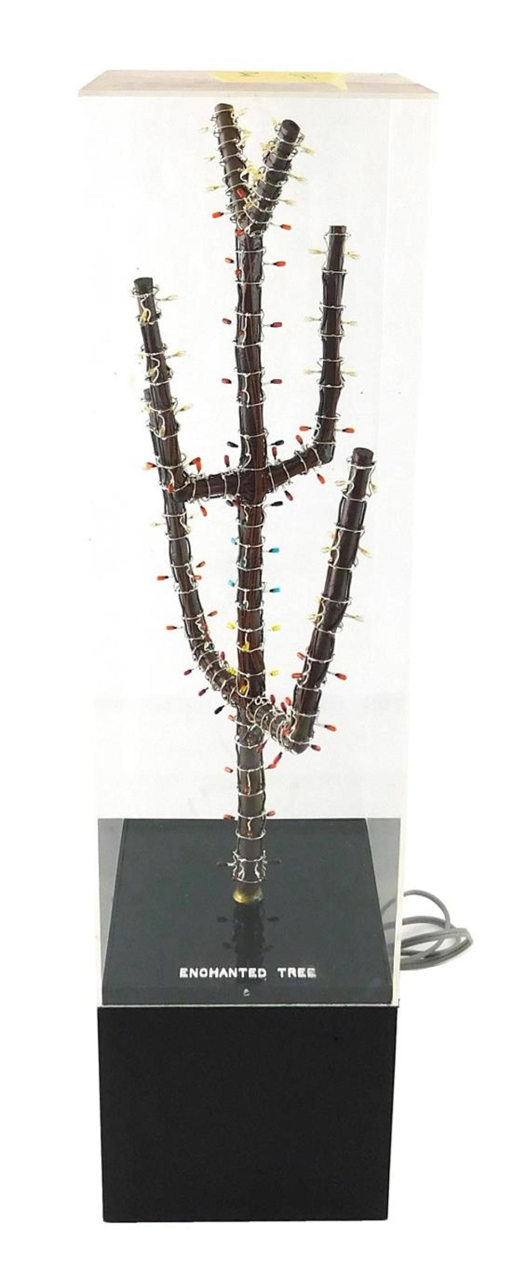 Appraisal: Bert Libe American th C Enchanted Tree c sculpture in