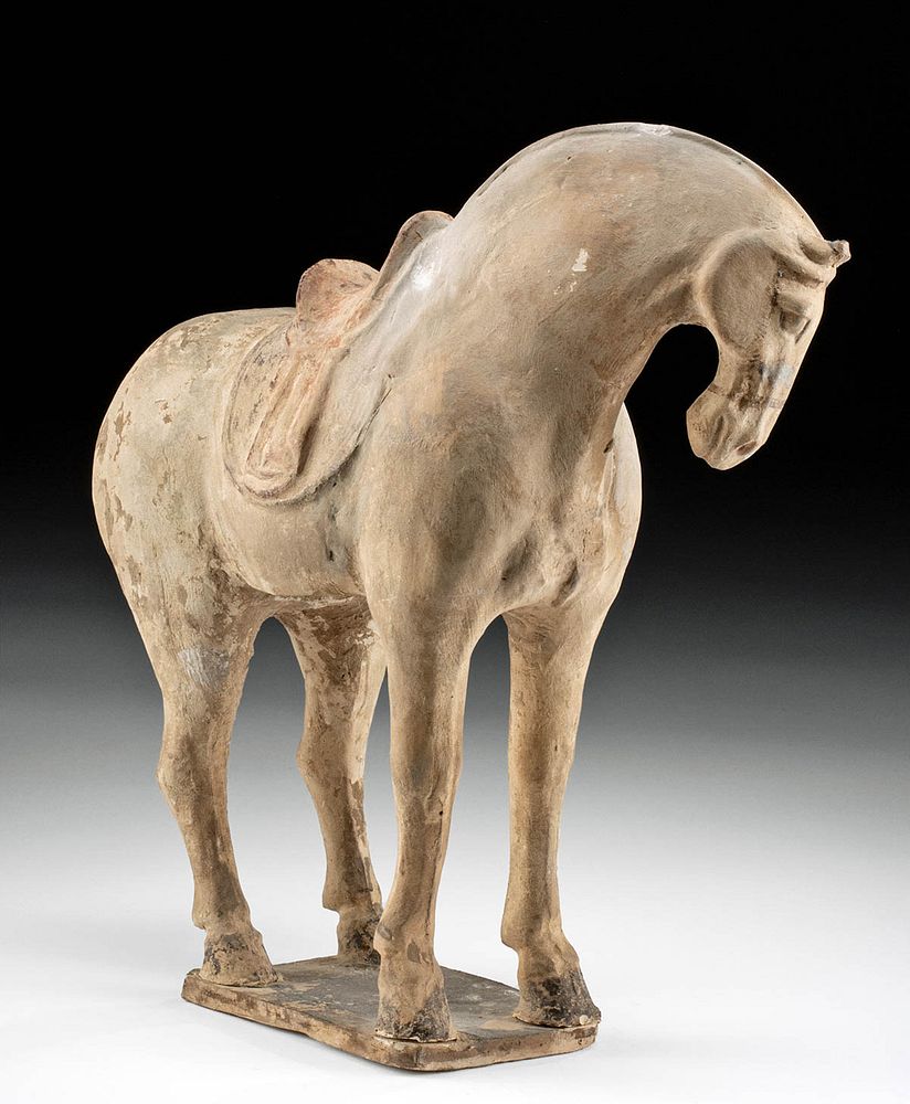 Appraisal: Chinese Tang Dynasty Pottery Horse East Asia China Tang Dynasty