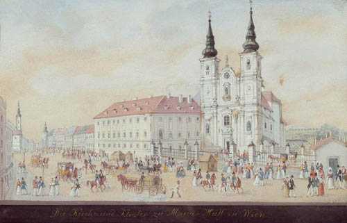 Appraisal: WIGAND BALTHASAR Vienna The church and monastery Maria-H lf in