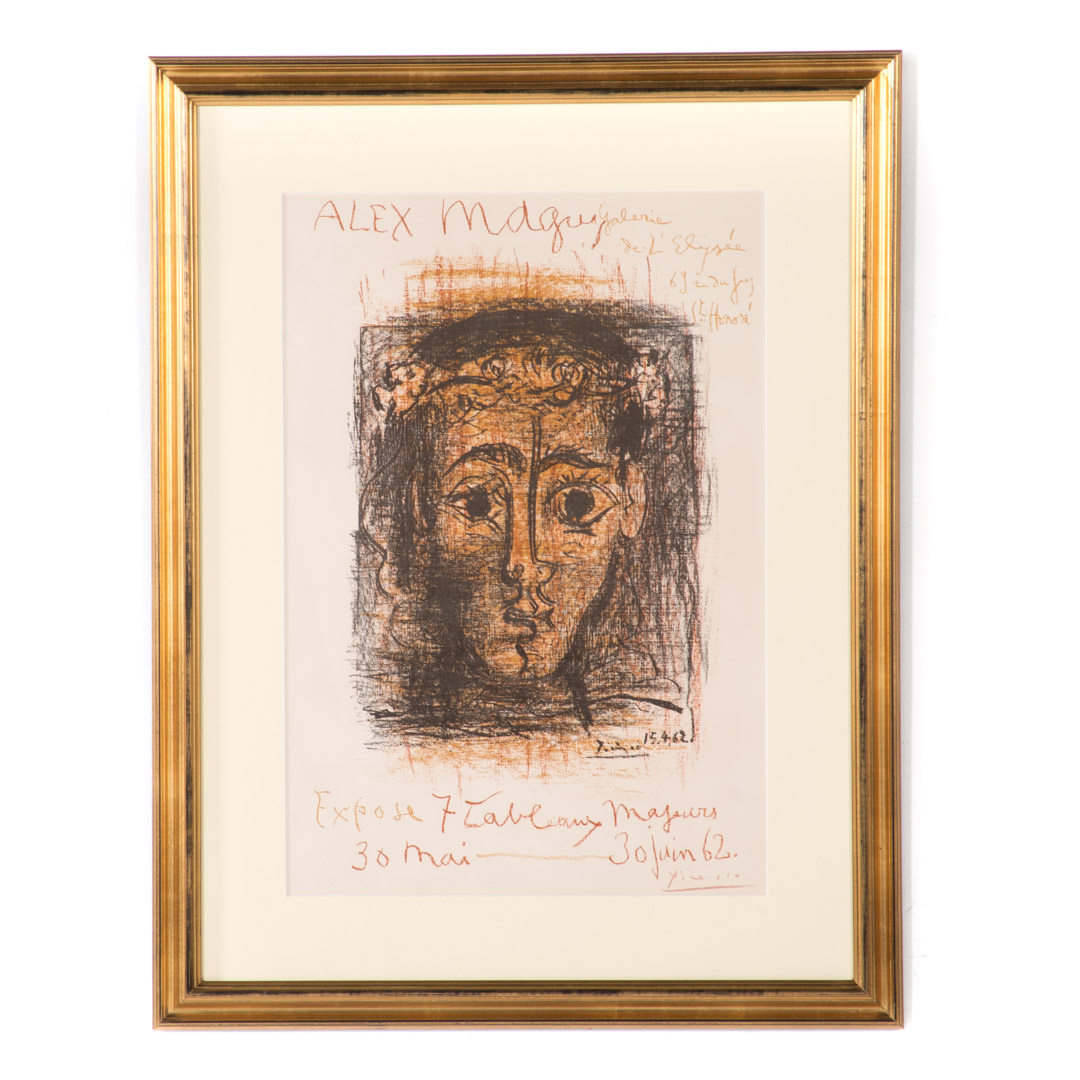 Appraisal: Pablo Picasso Alex Maguy lithograph Spanish - Alex Maguy Galerie