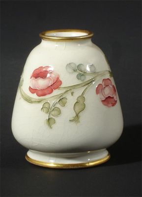 Appraisal: Rose Garland' a James Macintyre miniature vase designed by William