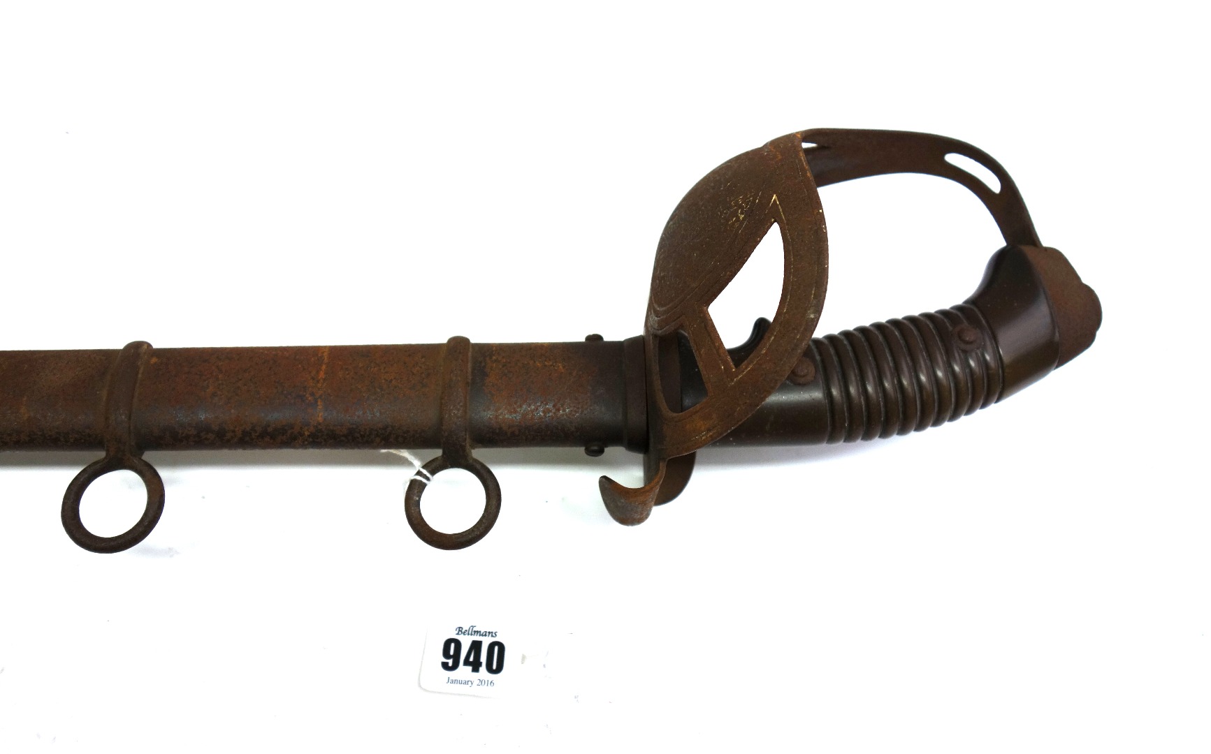 Appraisal: An Imperial German model sword with pipe back steel blade