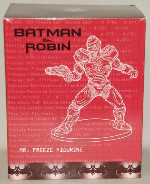 Appraisal: Batman Robin Mr Freeze Figurine in Box DC Comics Condition