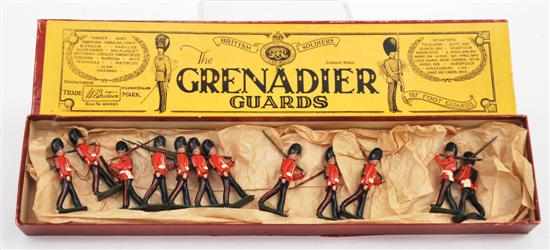 Appraisal: Britains Set Grenadier Guards including x Marching Grenadier Guards with