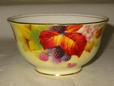 Appraisal: A ROYAL WORCESTER PORCELAIN BOWL painted by Kitty Blake with