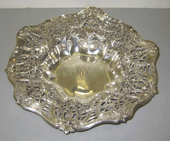 Appraisal: BLACK STARR FROST NEW YORK NY Sterling silver centerpiece bowl