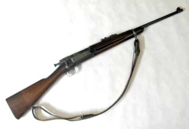 Appraisal: KRAG JORGENSEN MODEL BOLT ACTION RIFLE - Krag caliber barrel