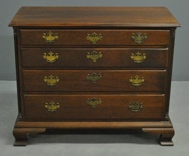 Appraisal: - Century Furniture Henry Ford Museum Chippendale style mahogany chest