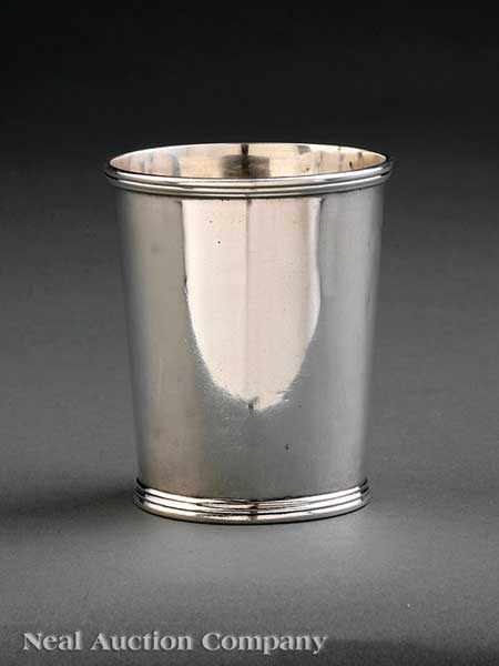 Appraisal: A Kentucky Coin Silver Julep Cup marked HUDSON DORFLINGER and