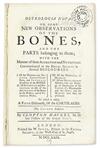 Appraisal: HAVERS CLOPTON Osteologia Nova or Some New Observations of the