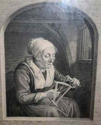 Appraisal: I G WILLE AFTER GERRIT DOU'The Reader' and 'The Winder'