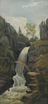 Appraisal: Unknown Artist American th Century Rainbow Falls - Cheyenne Mountain