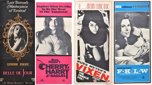 Appraisal: APPROXIMATELY AUSTRALIAN DAYBILL POSTERS THE MAJORITY FOR S- S FILMS