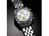 Appraisal: A BREITLING DIAMOND SET BI-METAL AUTOMATIC CHRONOGRAPH WRISTWATCH ref B