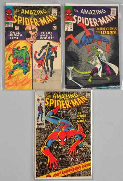 Appraisal: Lot of s Amazing Spiderman Comics Description This lot includes