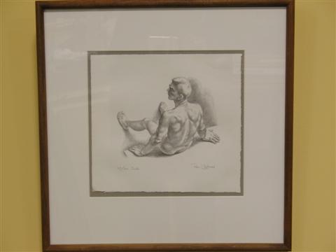 Appraisal: PAUL CADMUS AMERICAN - TEDDO Lithograph x in Framed numbered