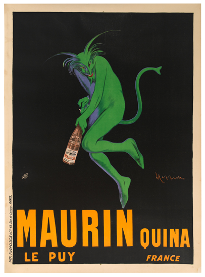 Appraisal: LEONETTO CAPPIELLO - MAURIN QUINA x inches x cm P