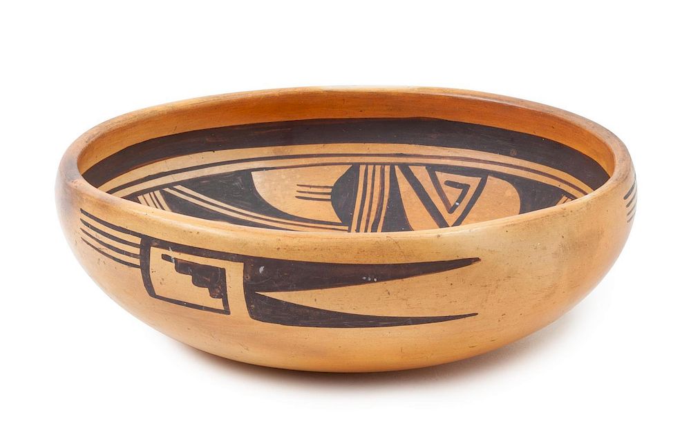 Appraisal: Hopi Bowl diameter inches Hopi Bowl MID- th CENTURY designed